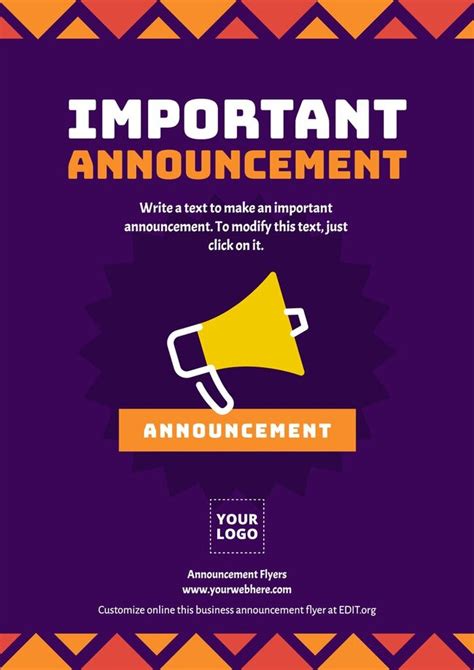 ANNOUNCEMENT WHAT: FULL .
